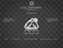 Tablet Screenshot of cooldiamonds.com